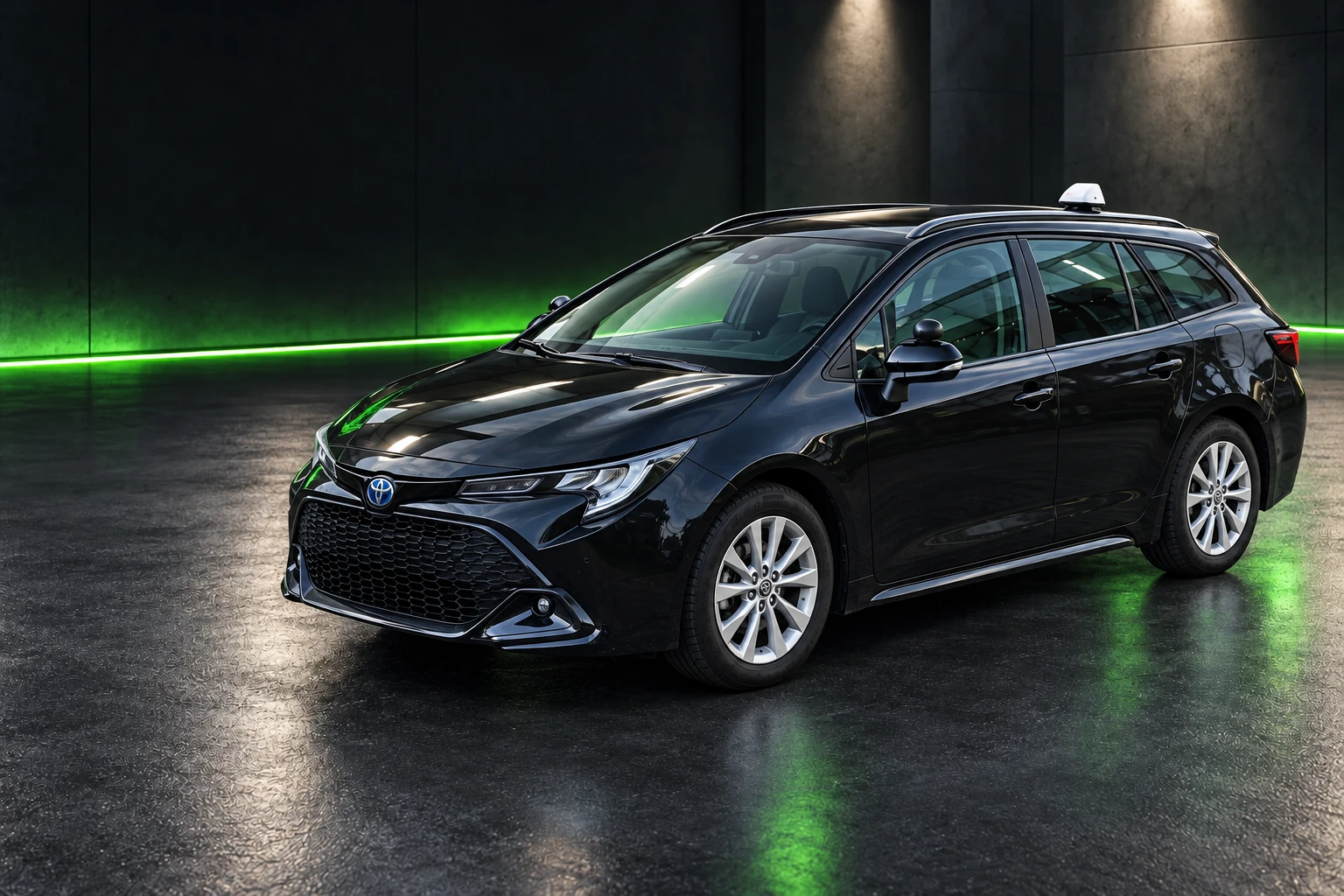 Studio-Visualisierung des MyDrive-Toyota